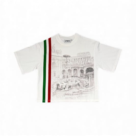 Italy Crop Tee