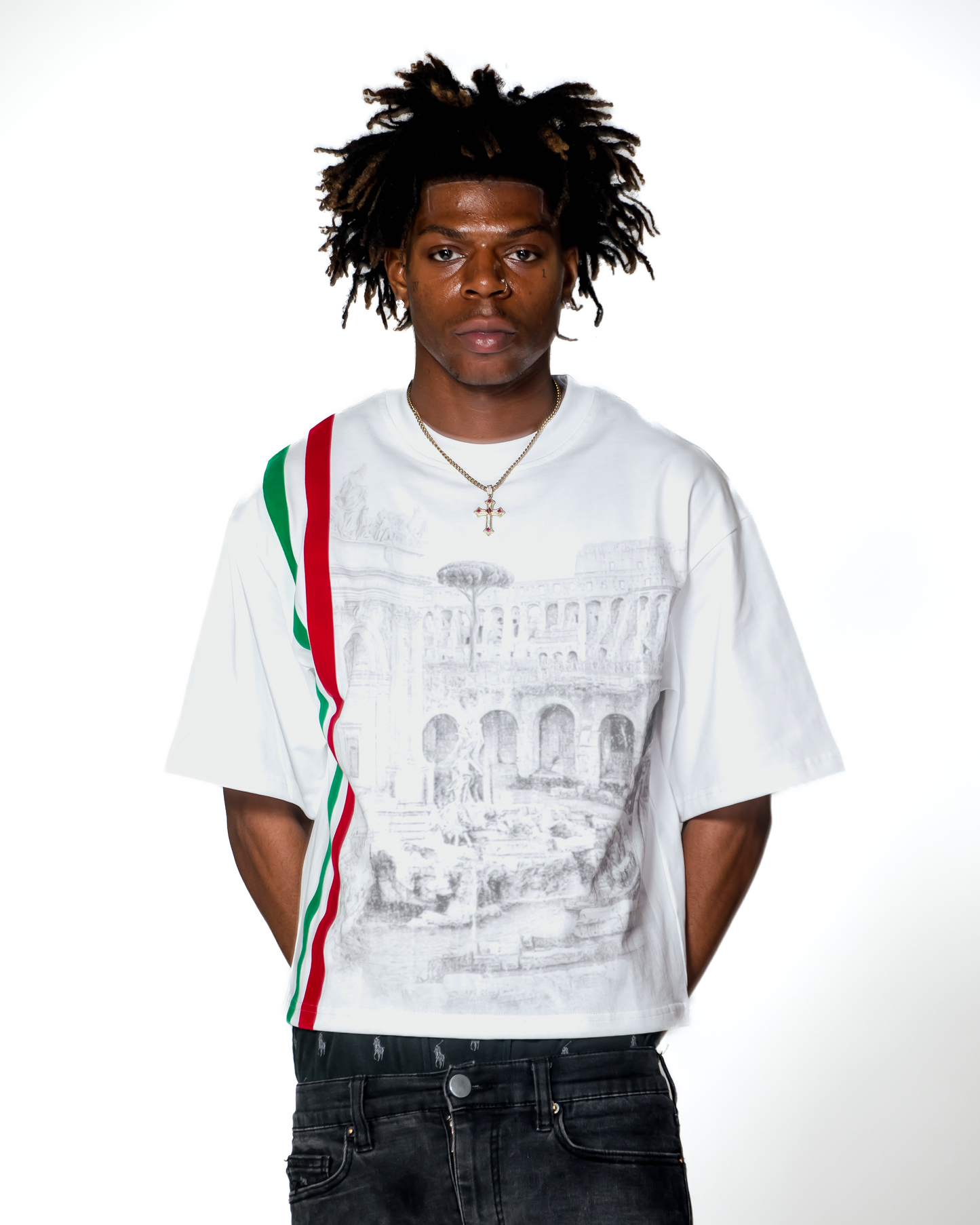 Italy Crop Tee
